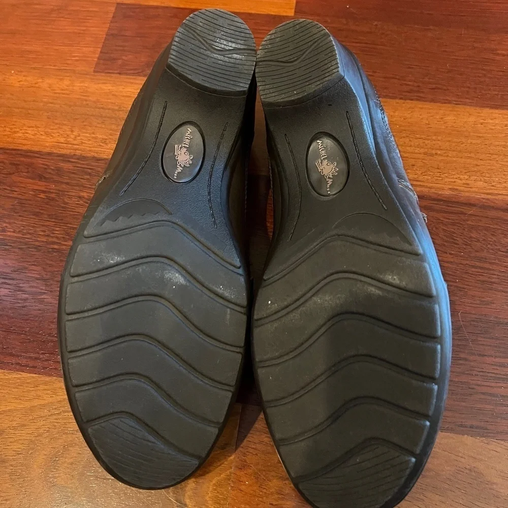 Michel M. Brown Handcrafted Leather Comfort Durable Shoes, Size 9